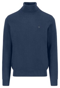 Fynch-Hatton Rollneck Superfine Cotton Trui Night