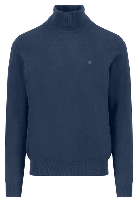 Fynch-Hatton Rollneck Superfine Cotton Trui Night