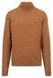 Fynch-Hatton Rollneck Uni Color Superfine Cotton Trui Hazel