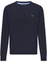 Fynch-Hatton Ronde Hals Superfine Cotton Trui Navy