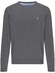 Fynch-Hatton Ronde Hals Superfine Cotton Trui Steel