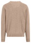 Fynch-Hatton Ronde Hals Superfine Cotton Trui Taupe