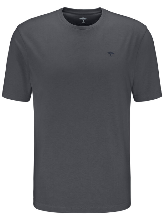 Fynch-Hatton Ronde Hals T-Shirt Asphalt