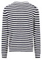 Fynch-Hatton Round Neck Striped Bouclé Trui New Off White