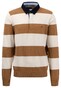 Fynch-Hatton Rugby Knit Stripes Cotton Trui Impala