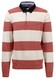 Fynch-Hatton Rugby Knit Stripes Cotton Trui Orient Red