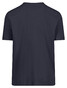 Fynch-Hatton Sanforized Cotton Crew Neck T-Shirt Navy