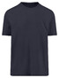 Fynch-Hatton Sanforized Cotton Crew Neck T-Shirt Navy