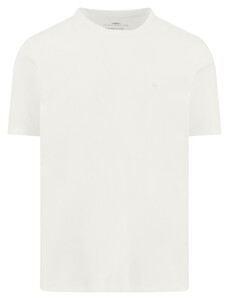 Fynch-Hatton Sanforized Cotton Crew Neck T-Shirt New Off White
