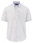Fynch-Hatton Seasonal Fine Combi Pattern Button-Down Shirt Tangerine
