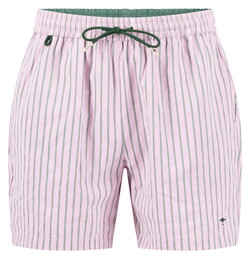 Fynch-Hatton Seersucker Stripe Drawstring Swim Short Magnolia