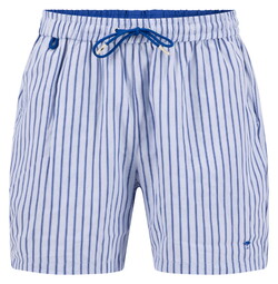 Fynch-Hatton Seersucker Stripe Drawstring Swim Short New Breeze