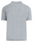 Fynch-Hatton Short Sleeve Air Cotton Polo Licht Grijs