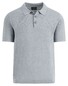 Fynch-Hatton Short Sleeve Air Cotton Polo Licht Grijs