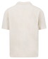 Fynch-Hatton Short Sleeve Shirt Polo Resort Buttoned Cotton Linnen Overhemd New Off White