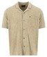 Fynch-Hatton Short Sleeve Shirt Polo Resort Buttoned Cotton Linnen Overhemd Pistache