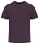 Fynch-Hatton Single Jersey Crew Neck T-Shirt Aubergine