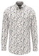 Fynch-Hatton Slub Flower Pattern Button-Down Overhemd Magnolia