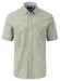 Fynch-Hatton Slub Solid Vague Check Button Down Overhemd Dusty Olive
