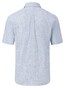 Fynch-Hatton Slub Solid Vague Check Button Down Overhemd Summer Breeze
