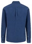 Fynch-Hatton Solid Color Button-Down Overhemd Navy