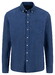 Fynch-Hatton Solid Color Button-Down Overhemd Navy