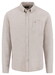 Fynch-Hatton Solid Color Button-Down Overhemd Taupe