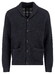 Fynch-Hatton Solid Color Buttoned Shawl Collar Vest Charcoal
