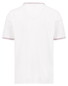 Fynch-Hatton Solid Color Contrast Tipping Poloshirt White