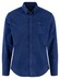 Fynch-Hatton Solid Color Cotton Corduroy Button-Down Overhemd Navy