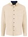 Fynch-Hatton Solid Color Cotton Corduroy Button-Down Overhemd Zand