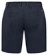 Fynch-Hatton Solid Color Cotton Linnen Drawstring Bermuda Dark Navy