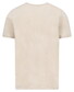 Fynch-Hatton Solid Color Cotton Slub Crew Neck T-Shirt Cement