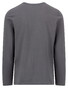 Fynch-Hatton Solid Color Crew Neck Long Sleeve T-Shirt Asphalt