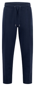 Fynch-Hatton Solid Color Drawstring Sweat Pants Joggingbroek Navy