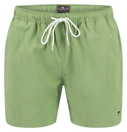 Fynch-Hatton Solid Color Drawstring Swim Short Avocado