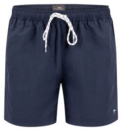 Fynch-Hatton Solid Color Drawstring Swim Short Navy