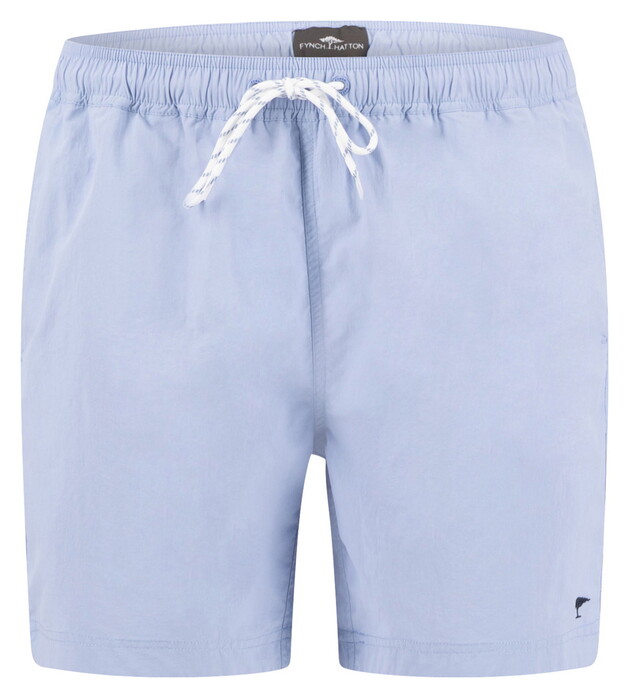 Fynch-Hatton Solid Color Drawstring Swim Short New Breeze