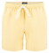 Fynch-Hatton Solid Color Drawstring Swim Short Pale Yellow
