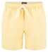 Fynch-Hatton Solid Color Drawstring Swim Short Pale Yellow