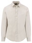 Fynch-Hatton Solid Color Essential Poplin Overhemd Cement