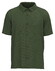 Fynch-Hatton Solid Color Fine Texture Jacquard Resort Overhemd Donker Khaki