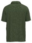 Fynch-Hatton Solid Color Fine Texture Jacquard Resort Overhemd Donker Khaki