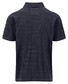 Fynch-Hatton Solid Color Fine Texture Jacquard Resort Overhemd Navy