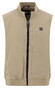 Fynch-Hatton Solid Color Full Zip Hybrid Body-Warmer Pistache