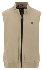 Fynch-Hatton Solid Color Full Zip Hybrid Body-Warmer Pistachio