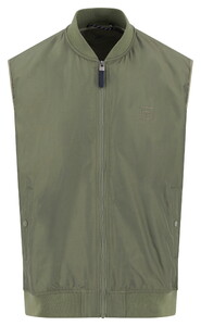 Fynch-Hatton Solid Color Lightweight Body-Warmer Dusty Olive