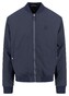 Fynch-Hatton Solid Color Lightweight College Collar Blouson Dark Navy