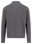 Fynch-Hatton Solid Color Luxury Cashmere Troyer Zip Trui Steel