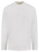 Fynch-Hatton Solid Color Mock Neck Cotton Interlock T-Shirt New Off White